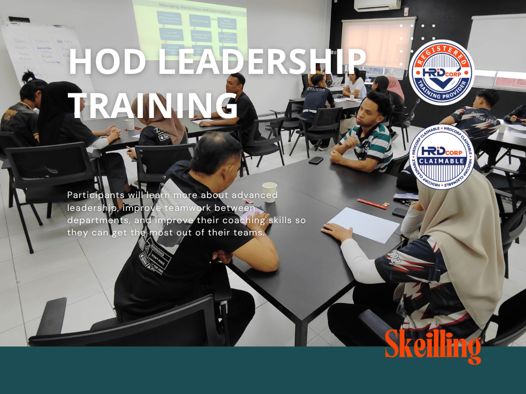 HOD Leadership Training | 100% HRDC Claimable​