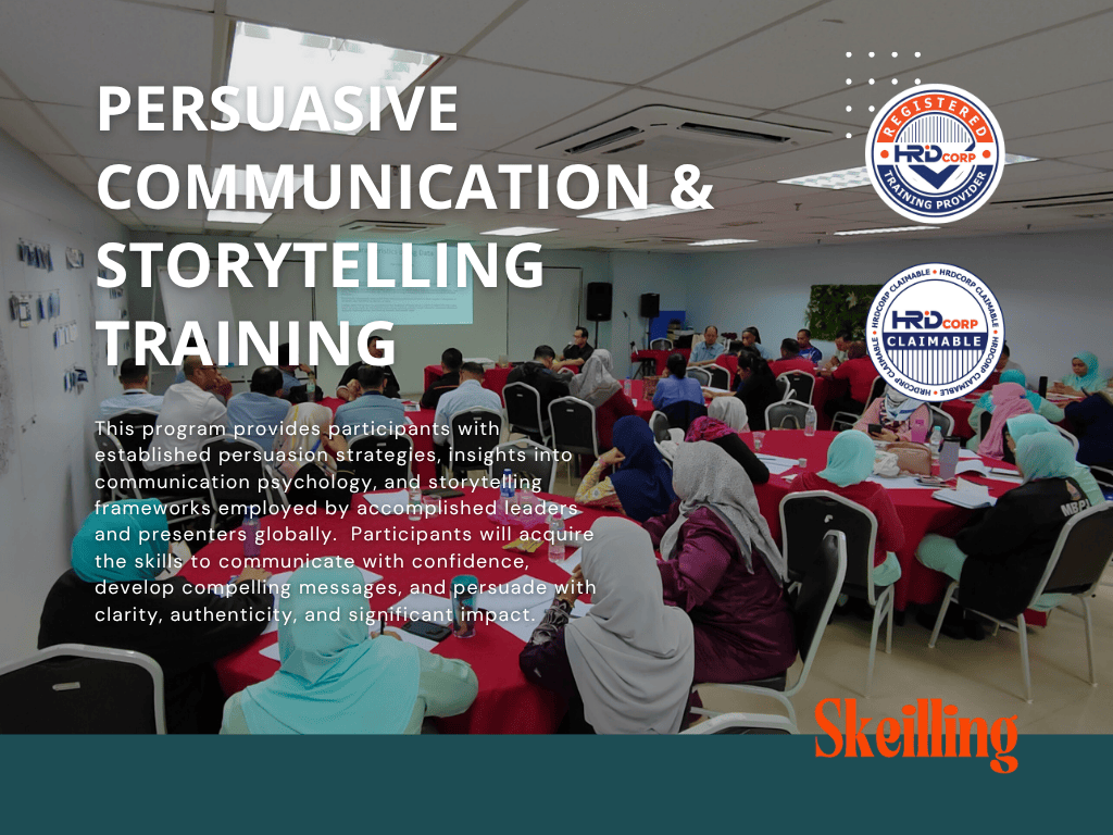 Persuasive Communication & Storytelling Training | 100% HRDC Claimable