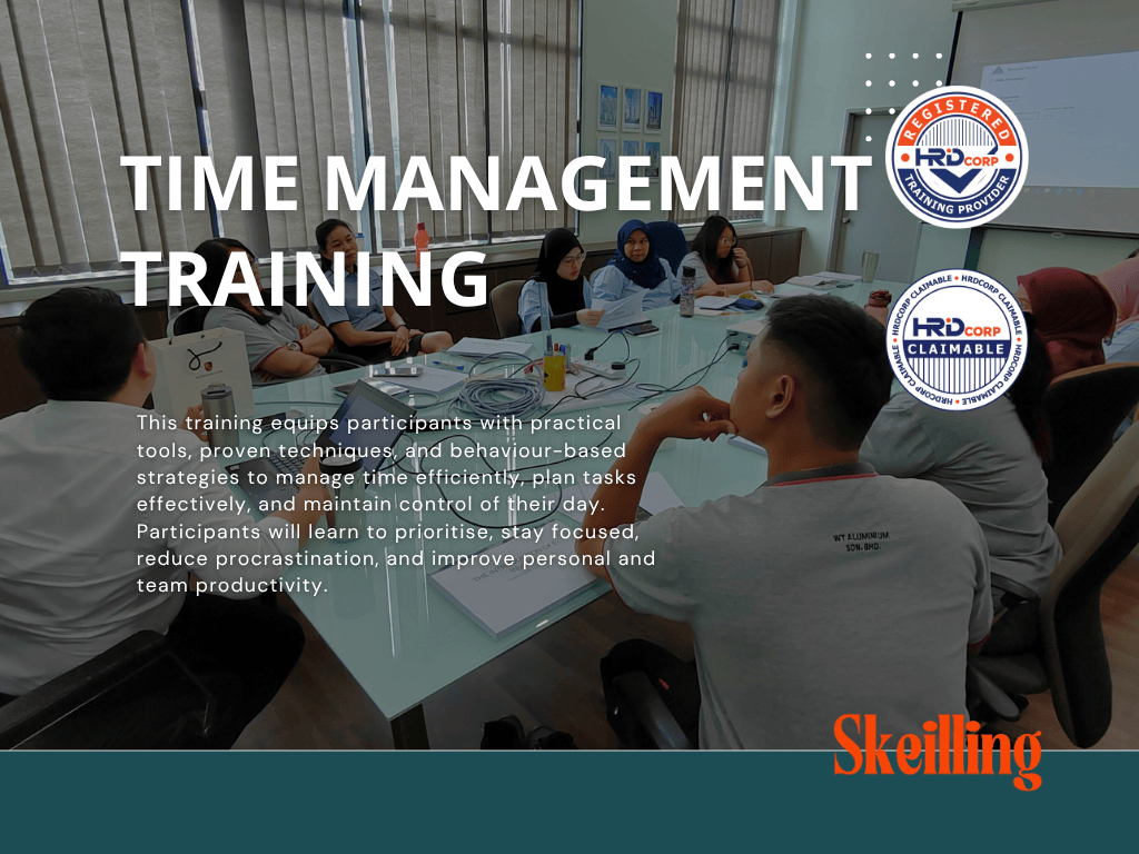 Time Management Training | 100% HRDC Claimable